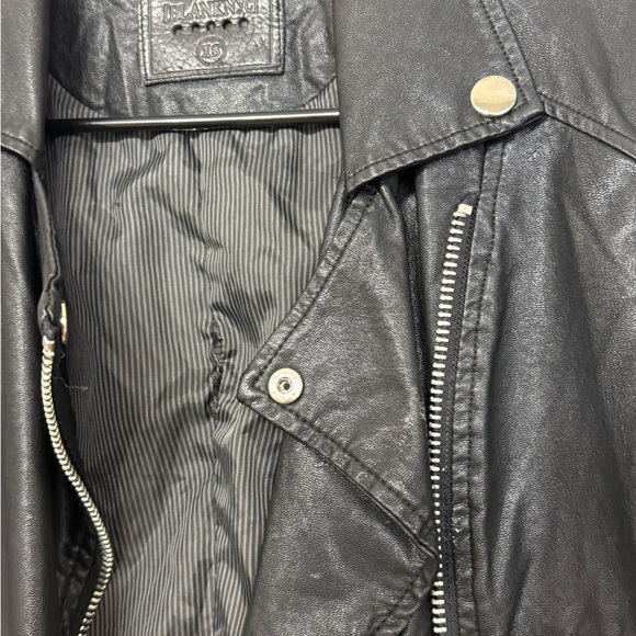 Blank NYC Black Leather Moto Jacket - Picture 5 of 11
